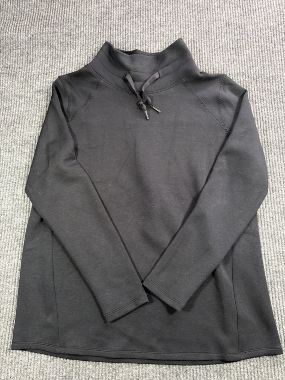 SPANX AirEssentials Got Ya Covered Pullover Women's Large Black
